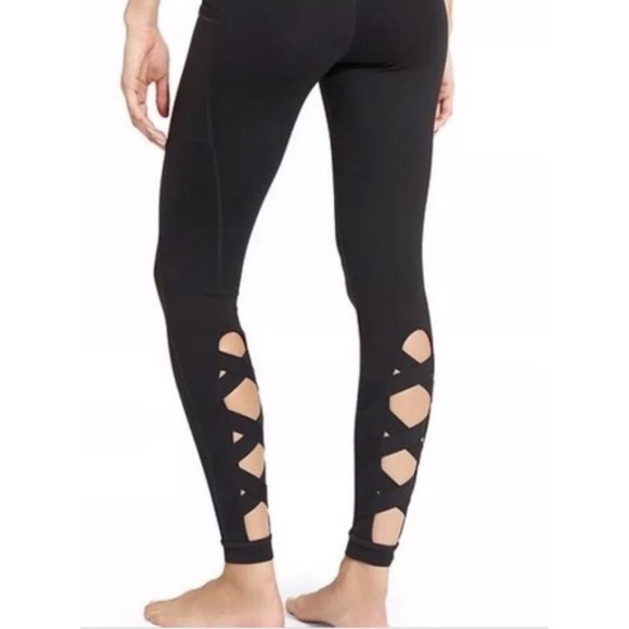 Athleta Pants & Jumpsuits Nwt Athleta High Rise Cut Out Tight Xl